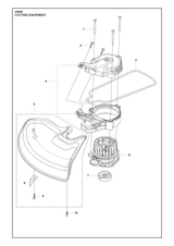 Husqvarna 529970201 onderdelentekening - positie 8
