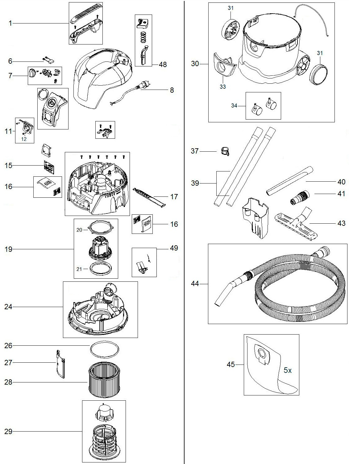 Husqvarna 598576801 onderdelentekening - positie 50
