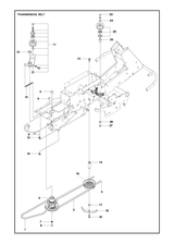 Husqvarna 544002901 onderdelentekening - positie 25