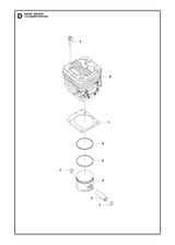 Husqvarna 510904601 onderdelentekening - positie 2