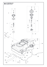 Husqvarna 588566501 onderdelentekening - positie 31