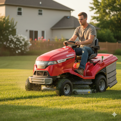 Honda HF 2417 HM Benzine Zitmaaier