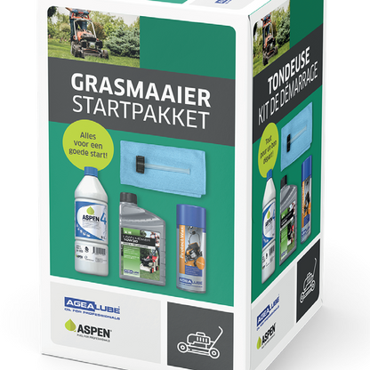 Grasmaaier startpakket bij keizers.nu