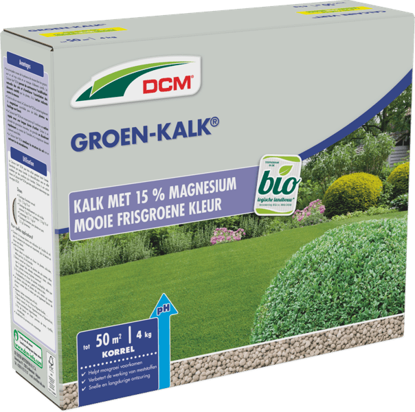 DCM Groen-Kalk Gekorrelde magnesiumkalk - 4 KG-keizers.nu
