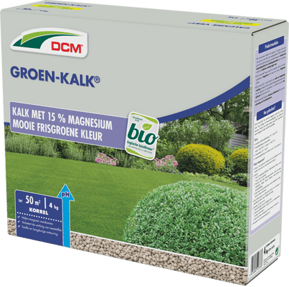 DCM Groen-Kalk Gekorrelde magnesiumkalk - 4 KG-keizers.nu