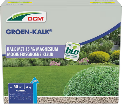 DCM Groen-Kalk Gekorrelde magnesiumkalk - 4 KG-keizers.nu