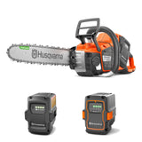 Husqvarna 542i XP® G Accu Kettingzaag + BLi200 Accu + 40-B220X Accu | Set met 2 accu's