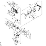 STIHL HA049671500 Typeplaatje HLA 135 positie 15 technische tekening