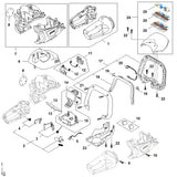 STIHL HA074306300 Schakelhendelblokkering positie 4 technische tekening