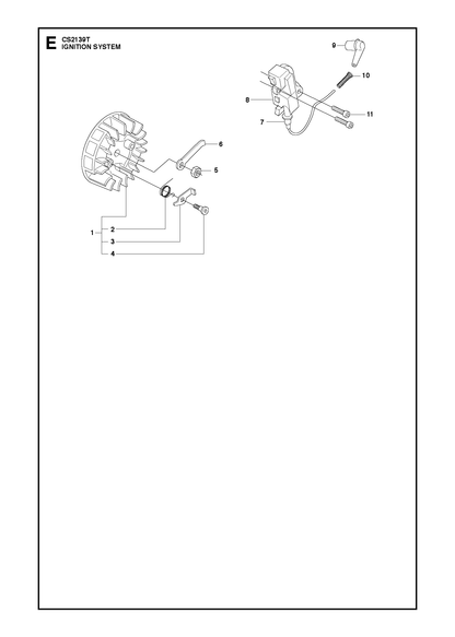 Husqvarna 503818101 onderdelentekening - positie 2