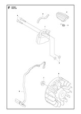Husqvarna 504118601 onderdelentekening - positie 5