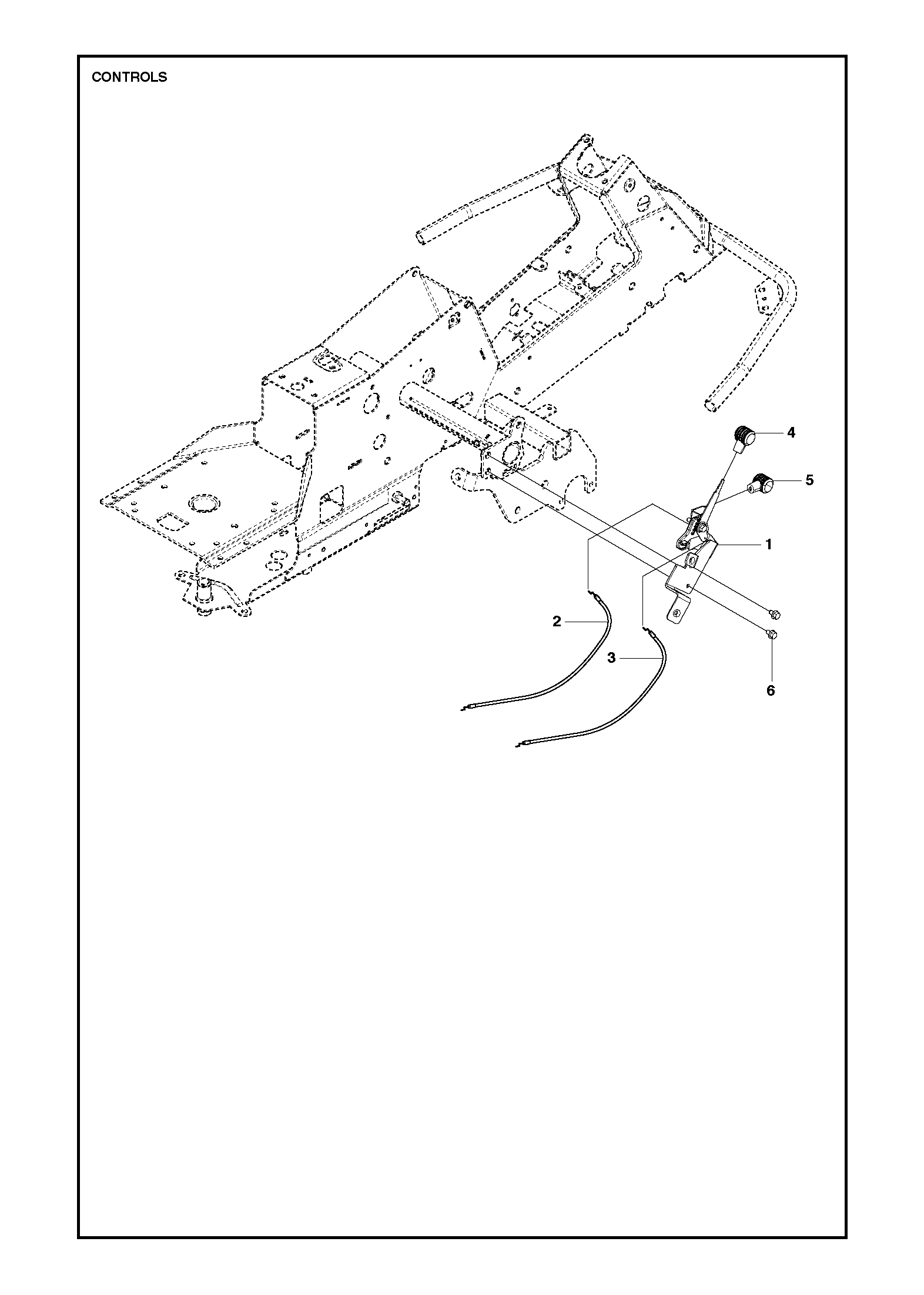 Husqvarna 502295701 onderdelentekening - positie 1