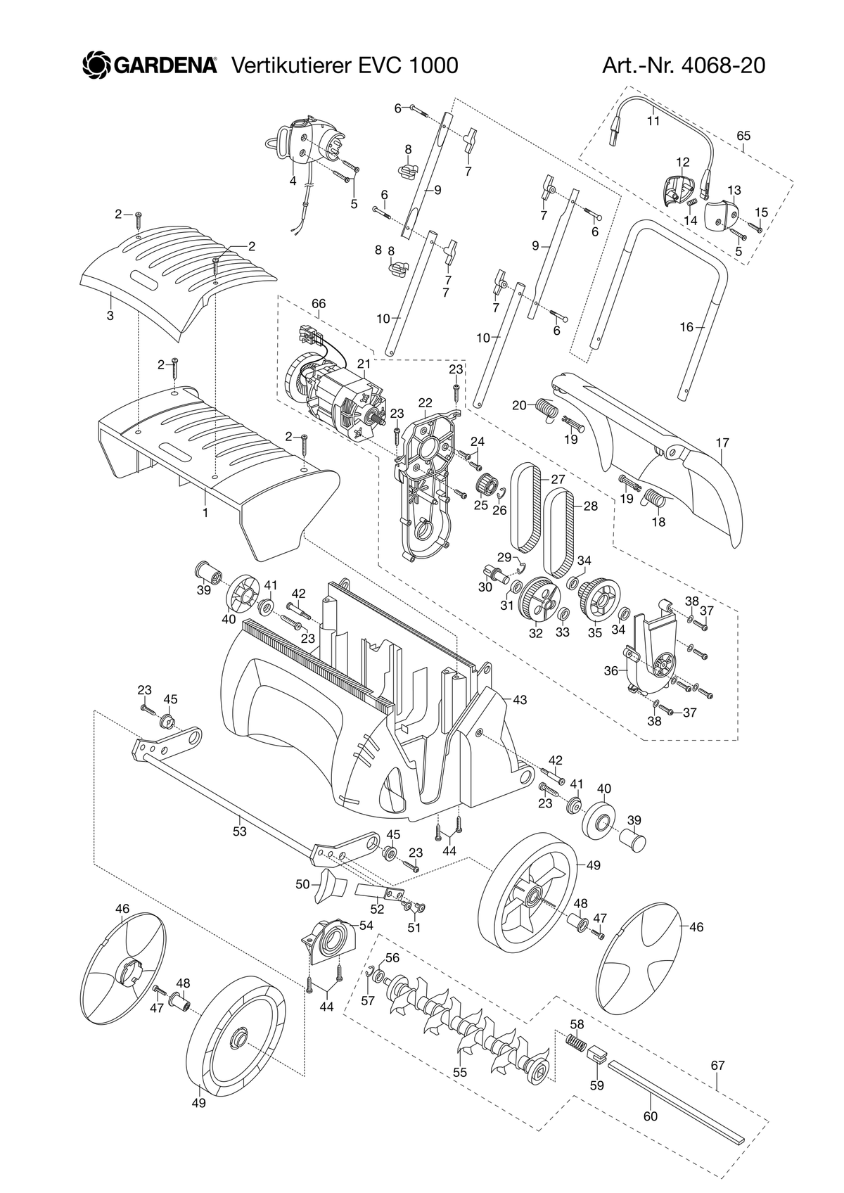 Husqvarna 520541501 onderdelentekening - positie 10