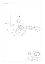 Husqvarna 501813001 onderdelentekening - positie 4