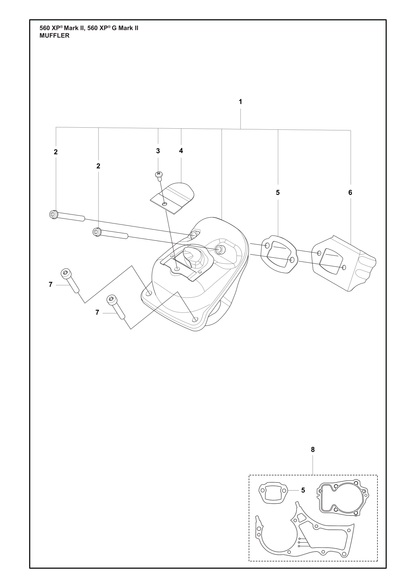 Husqvarna 501813001 onderdelentekening - positie 4