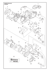Husqvarna 547276201 onderdelentekening - positie 46