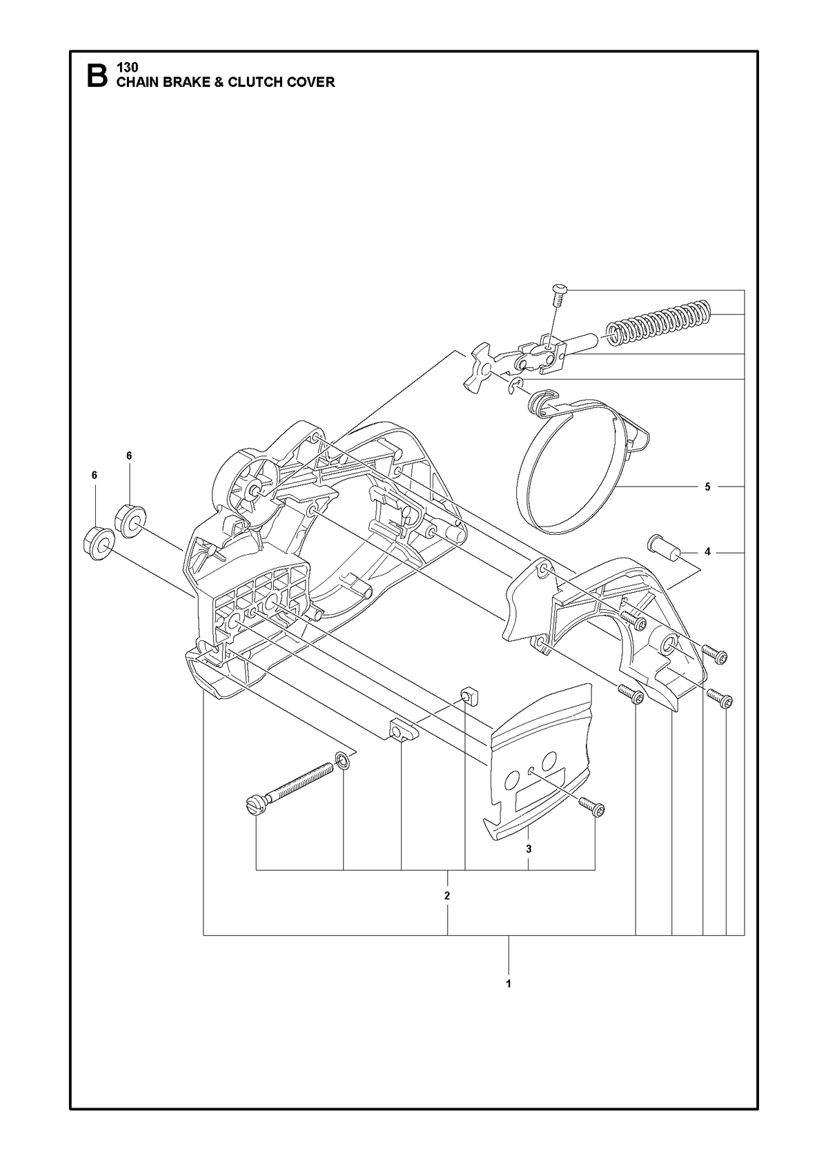 Husqvarna 582647601 onderdelentekening - positie 3