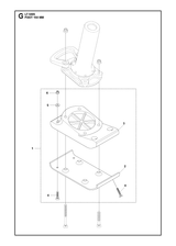 Husqvarna 594461901 onderdelentekening - positie 3