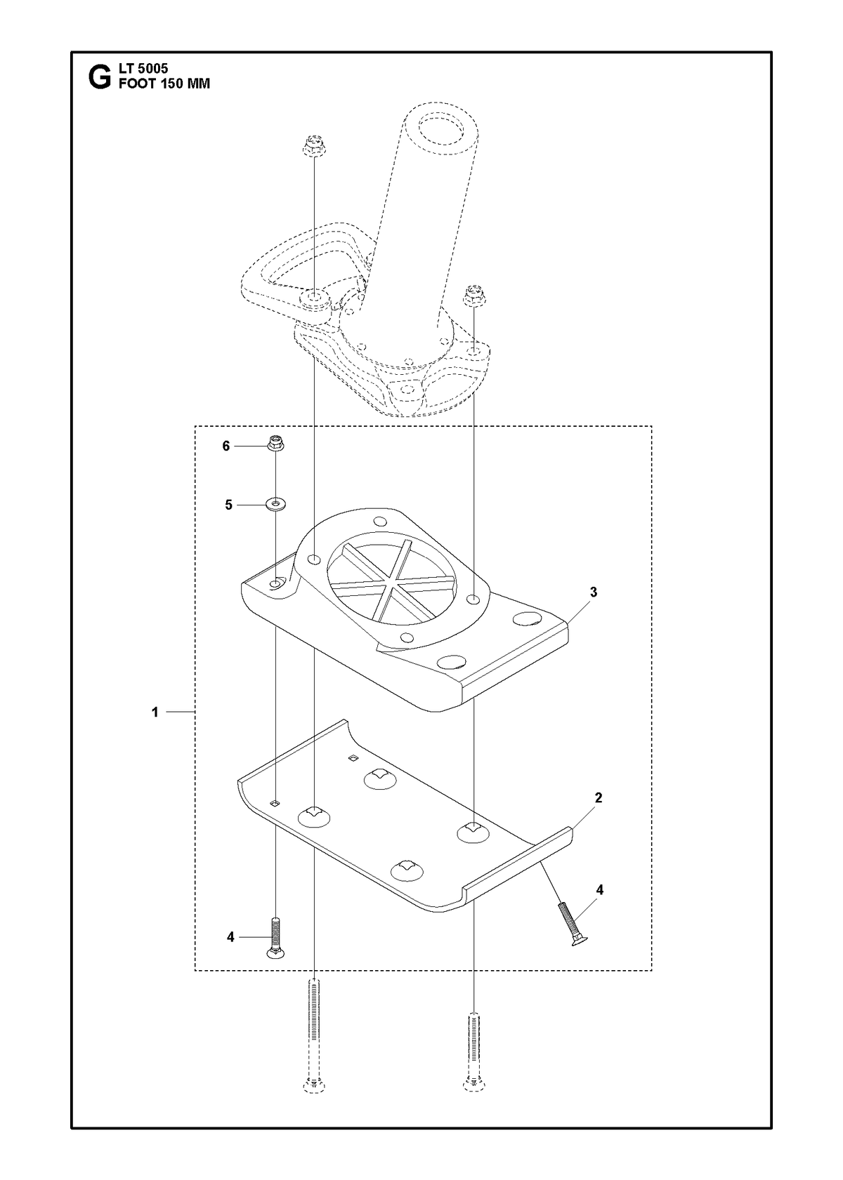 Husqvarna 594461901 onderdelentekening - positie 3