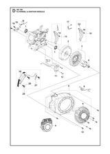 Husqvarna 590638401 onderdelentekening - positie 6