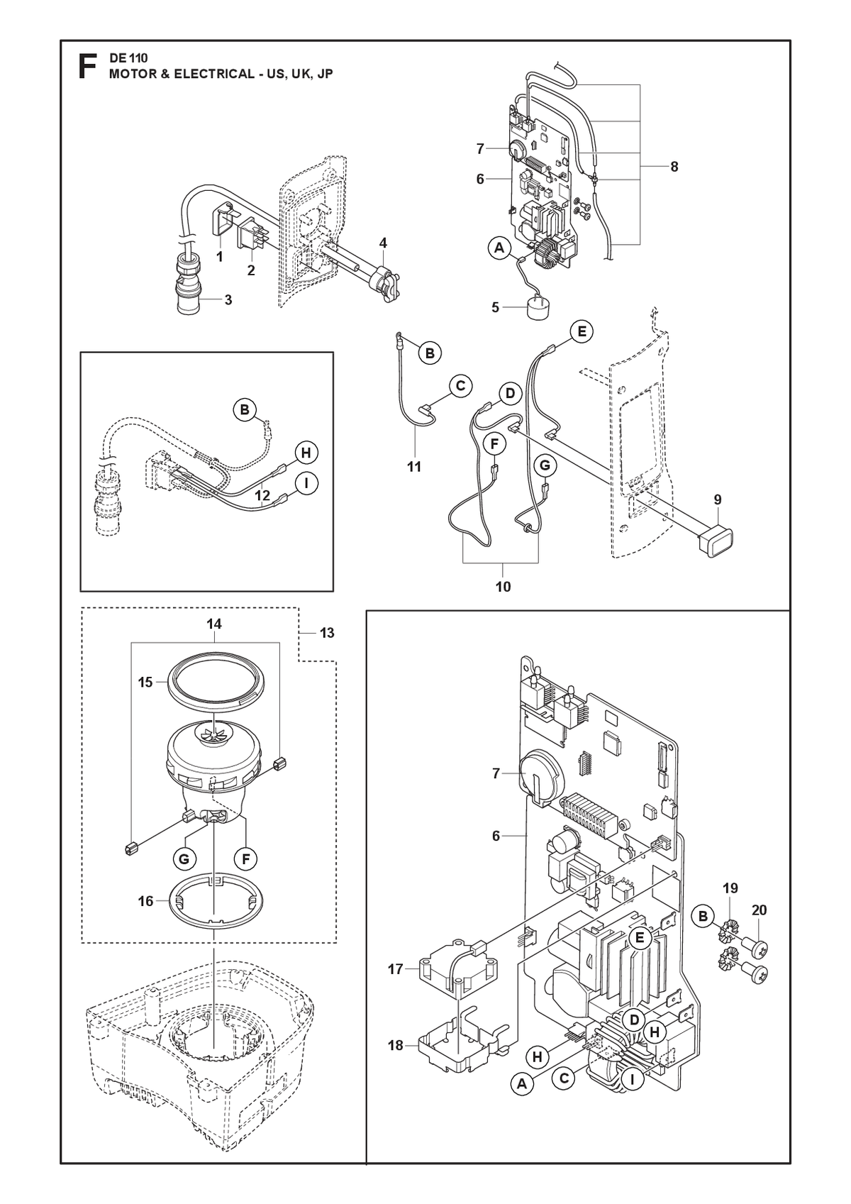 Husqvarna 599249311 onderdelentekening - positie 3