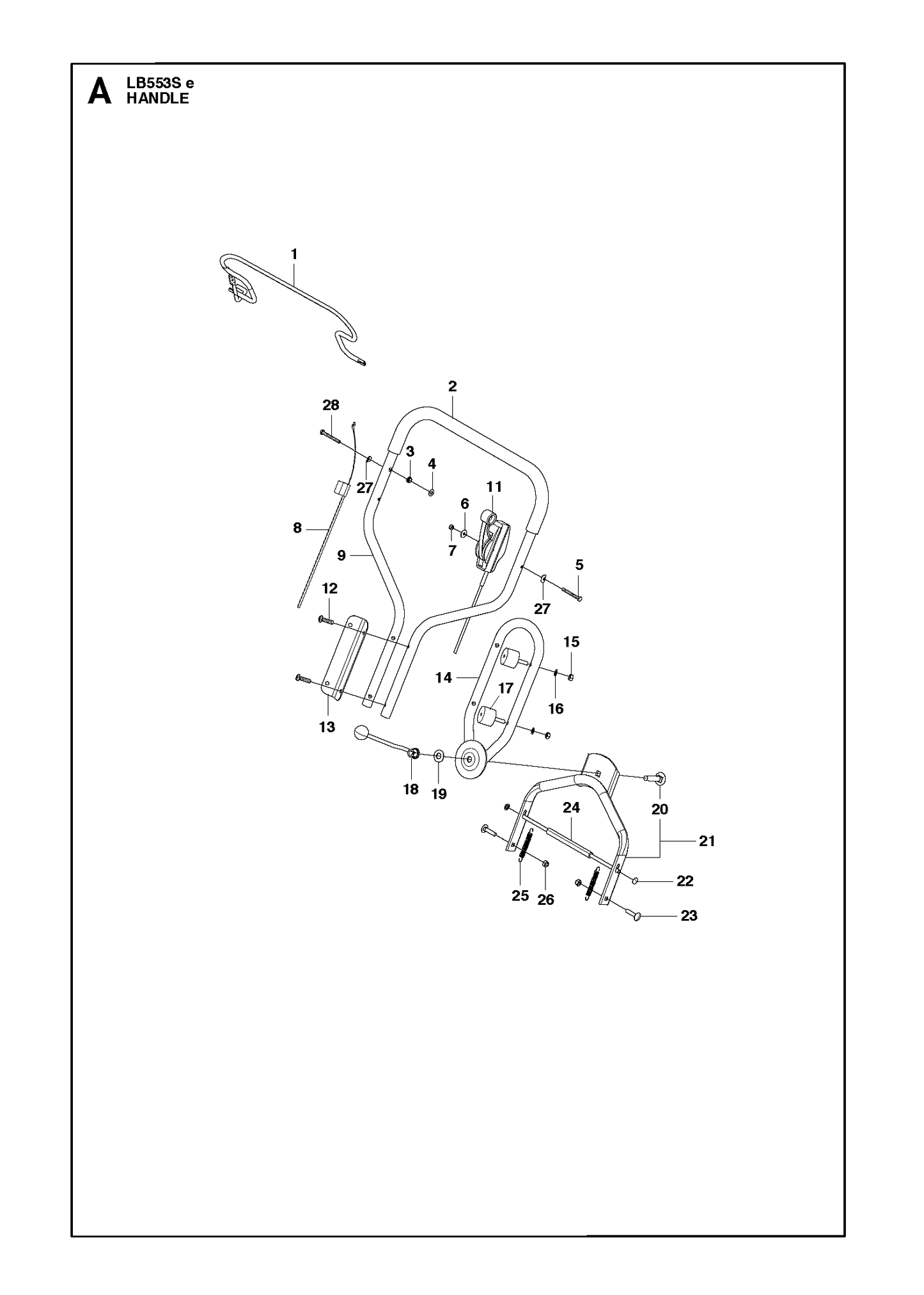Husqvarna 502906403 onderdelentekening - positie 9