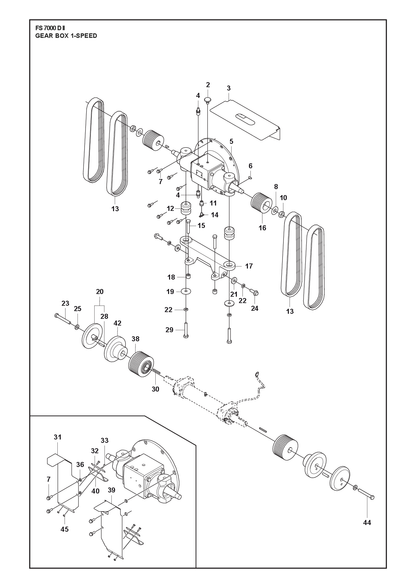 Husqvarna 588588701 onderdelentekening - positie 5