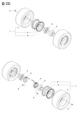 Husqvarna 544933501 onderdelentekening - positie 4