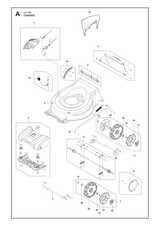 Husqvarna 529595401 onderdelentekening - positie 8