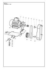 Husqvarna 534711501 onderdelentekening - positie 1