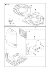 Husqvarna 502435801 onderdelentekening - positie 1