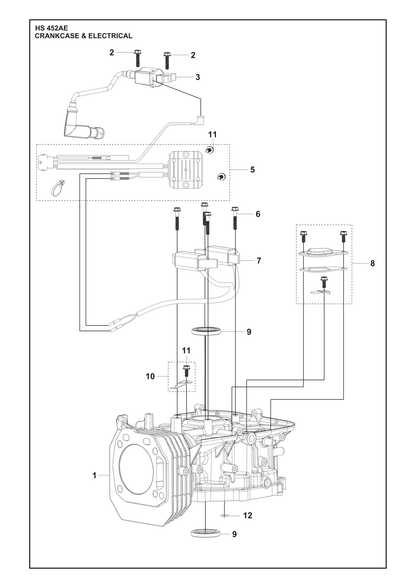 Husqvarna 599349073 onderdelentekening - positie 5