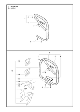 Husqvarna 503634501 onderdelentekening - positie 9