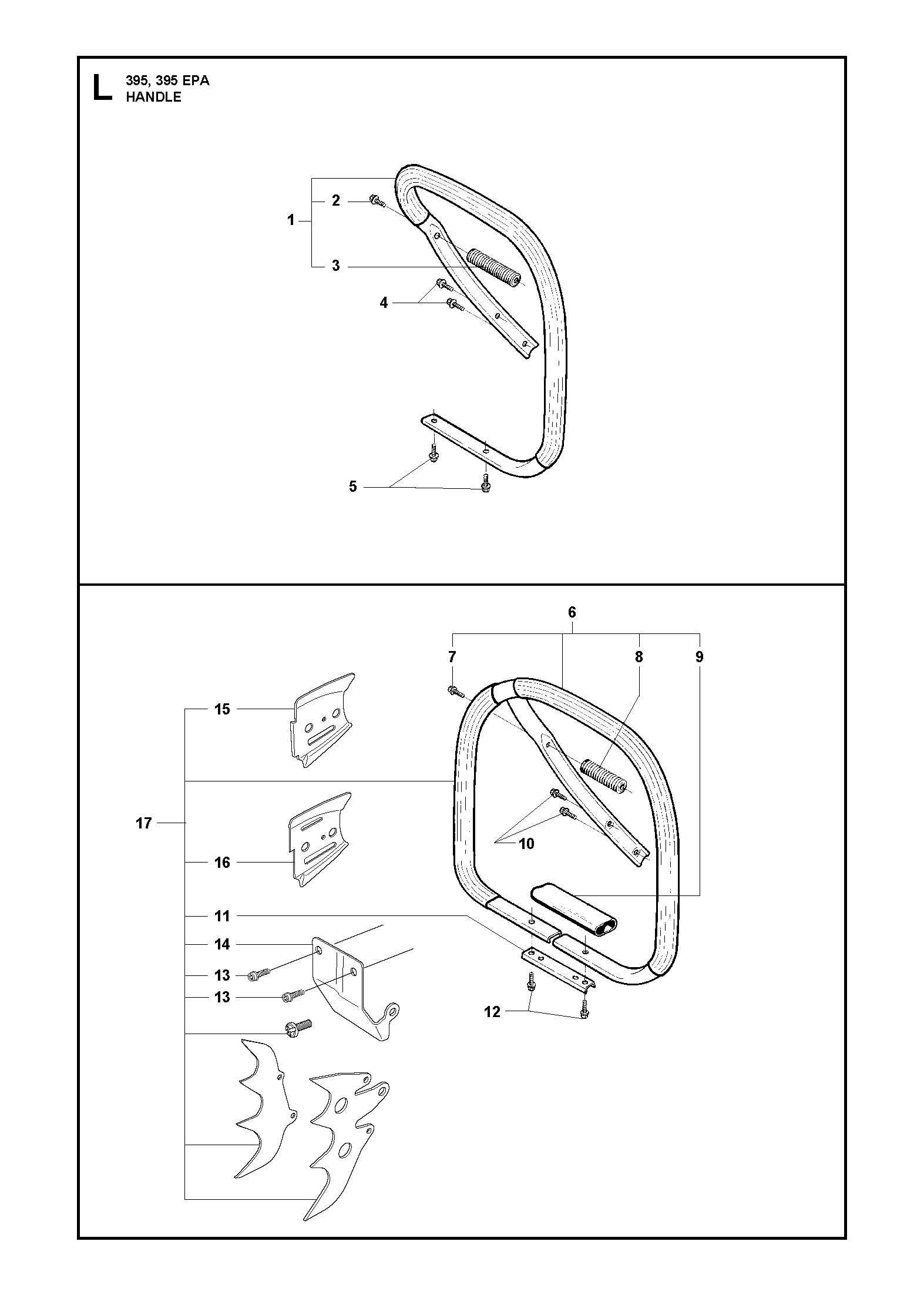 Husqvarna 503634501 onderdelentekening - positie 9