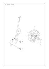 Husqvarna 597564004 onderdelentekening - positie 2