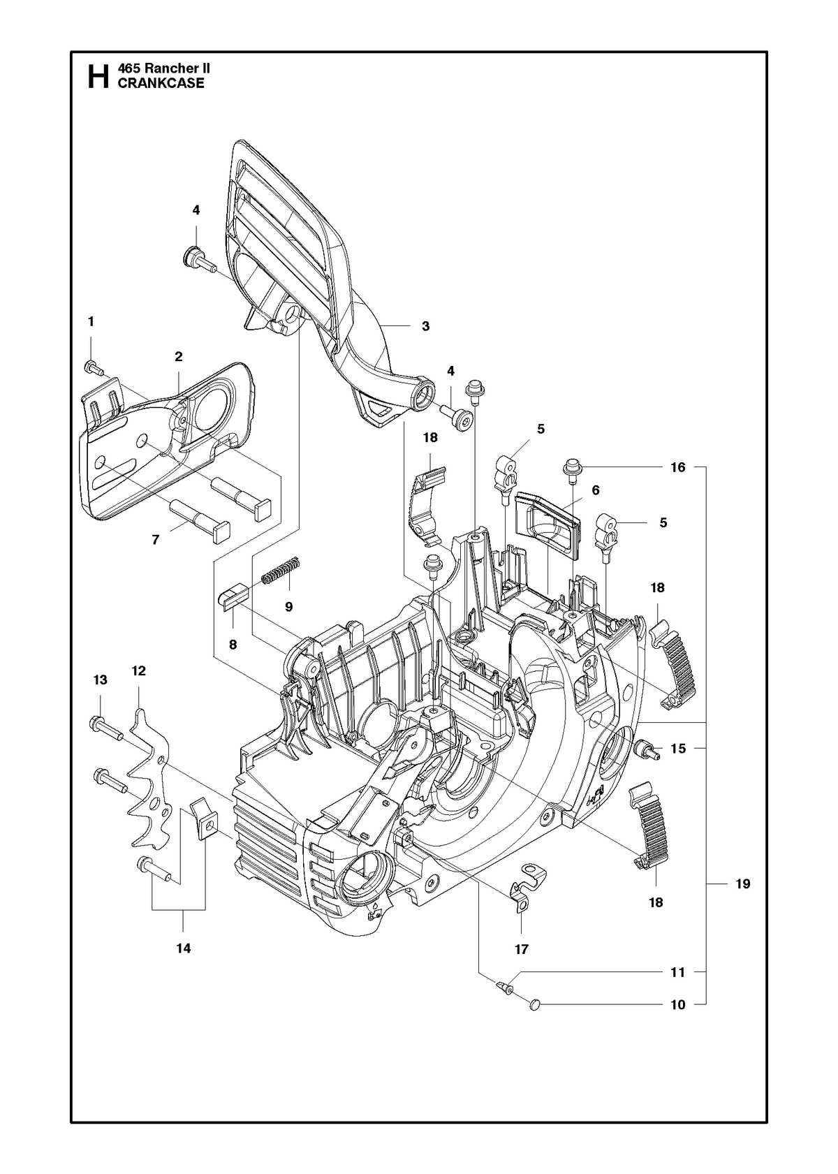 Husqvarna 575392603 onderdelentekening - positie 19
