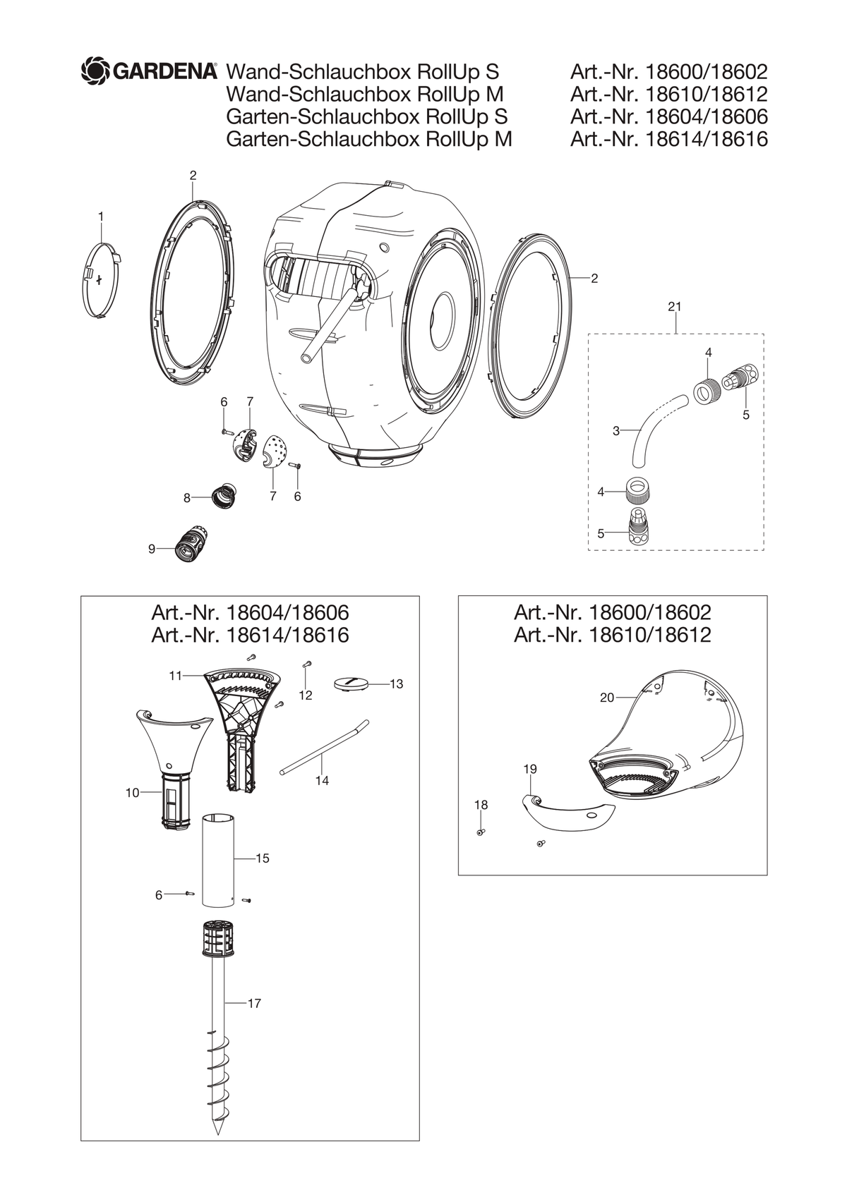 Husqvarna 599358102 onderdelentekening - positie 2