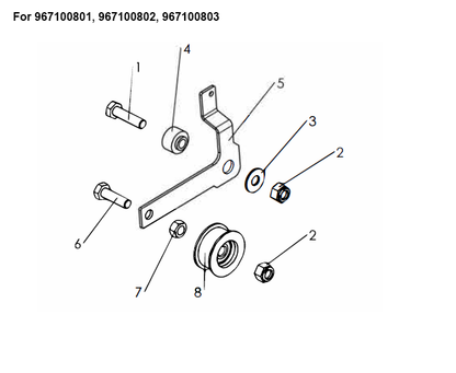 Husqvarna 577522301 onderdelentekening - positie 4