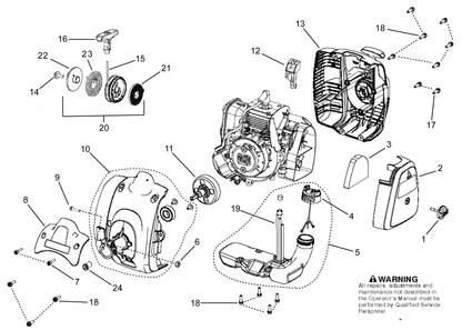 Husqvarna 580294001 onderdelentekening - positie 13