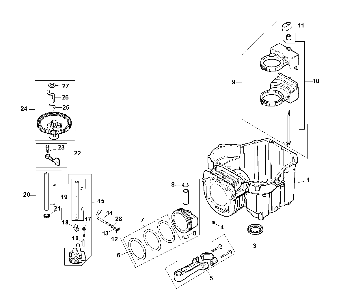 Husqvarna 531029533 onderdelentekening - positie 22