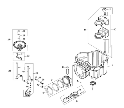 Husqvarna 531029533 onderdelentekening - positie 22