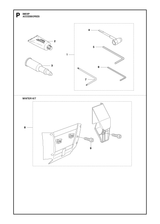 Husqvarna 501754701 onderdelentekening - positie 1
