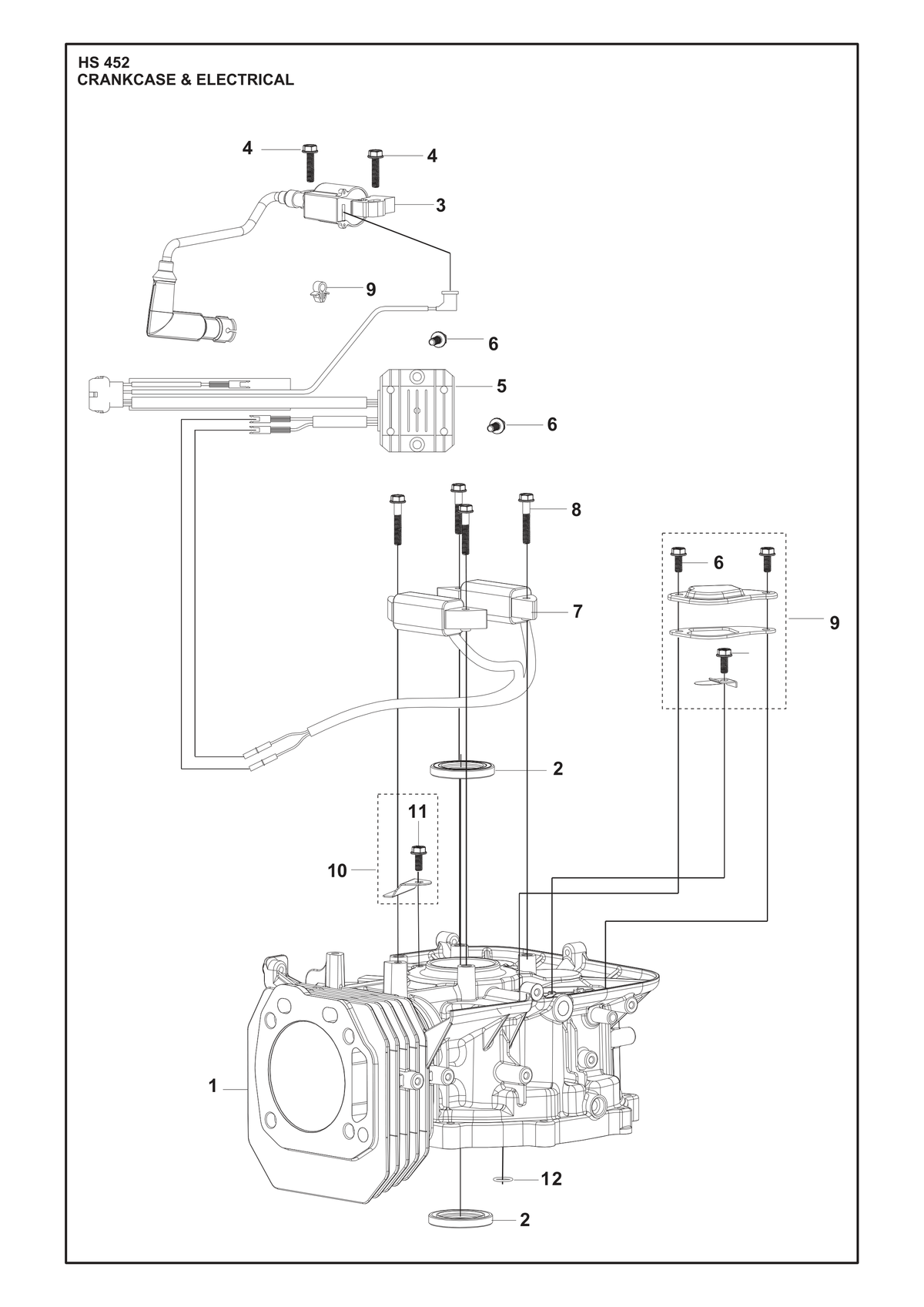 Husqvarna 590973601 onderdelentekening - positie 7