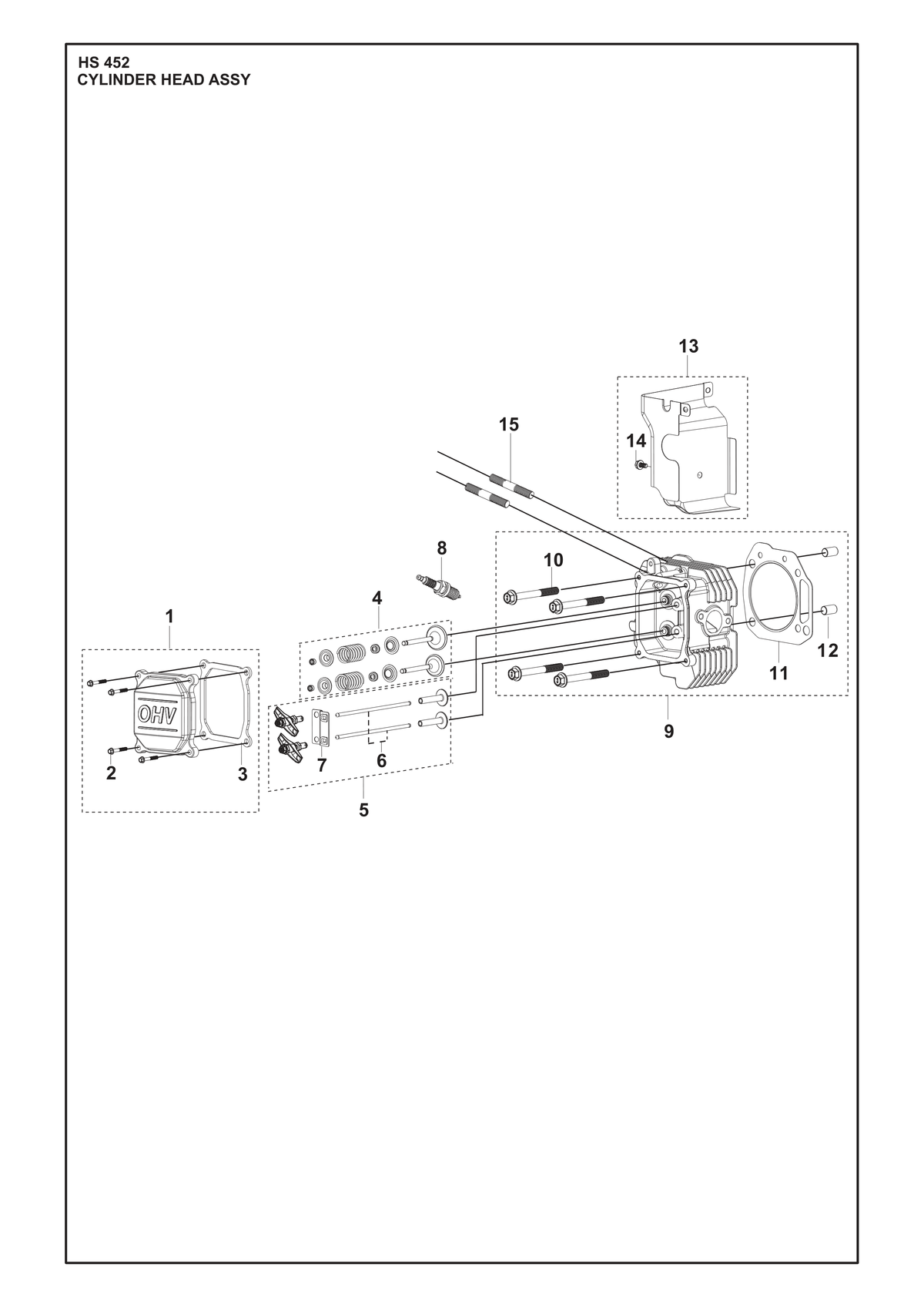 Husqvarna 599349142 onderdelentekening - positie 9
