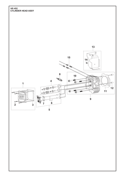 Husqvarna 599349142 onderdelentekening - positie 9