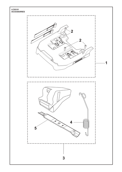 Husqvarna 725536856 onderdelentekening - positie 2