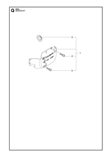 Husqvarna 505450402 onderdelentekening - positie 1