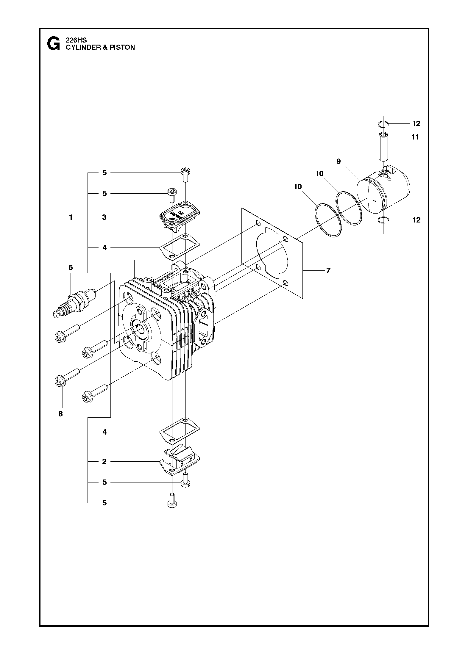 Husqvarna 506654301 onderdelentekening - positie 4