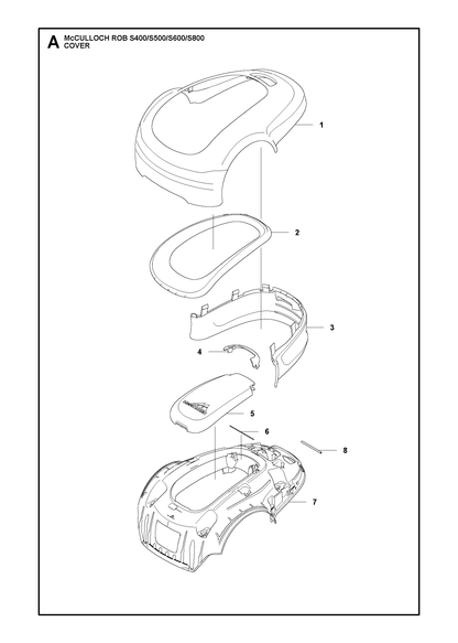 Husqvarna 593812801 onderdelentekening - positie 2