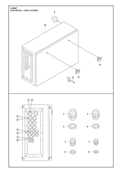 Husqvarna 548418201 onderdelentekening - positie 9